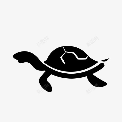 海龟爬行动物海图标svg_新图网 https://ixintu.com 乌龟 慢动物 海 海龟 澳大利亚动物 爬行动物