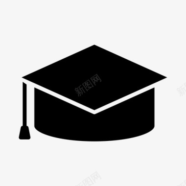 帽子毕业通行证学生图标图标