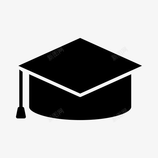 帽子毕业通行证学生图标svg_新图网 https://ixintu.com 大学 学生 帽子毕业 教育标志 通行证