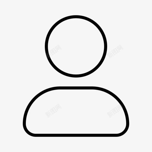 头像数字档案人物图标svg_新图网 https://ixintu.com 人物 剪影 头像 数字档案