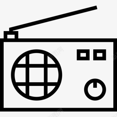 收音机音乐播放图标图标