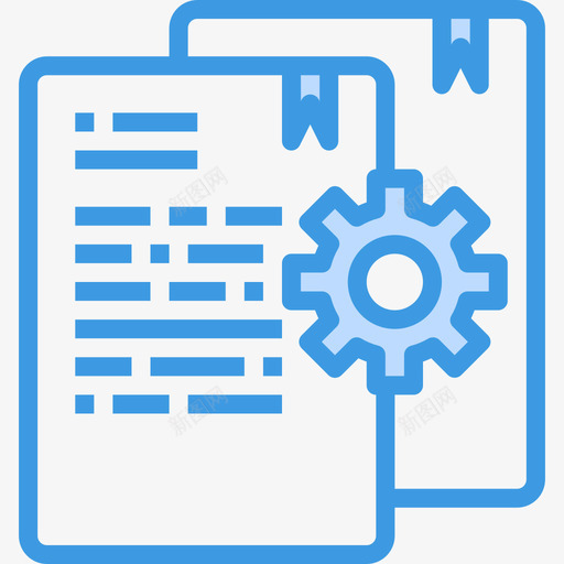 系统文件和文件夹4蓝色图标svg_新图网 https://ixintu.com 文件和文件夹4 系统 蓝色