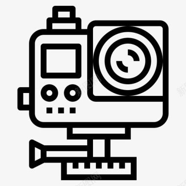 gopro摄像机技术图标图标
