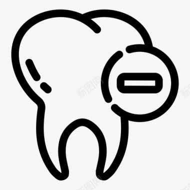 拔牙牙科牙医图标图标