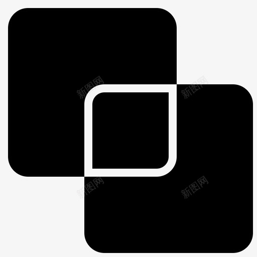 划分排列布局图标svg_新图网 https://ixintu.com ui 划分 布局 形状 排列 探路者 混合