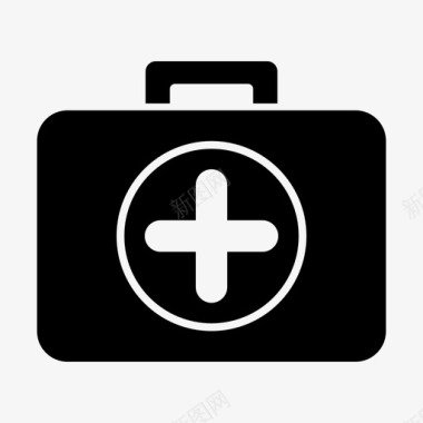 医生包手提箱图标图标