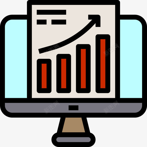 分析项目管理22线性颜色图标svg_新图网 https://ixintu.com 分析 线性 项目管理 颜色