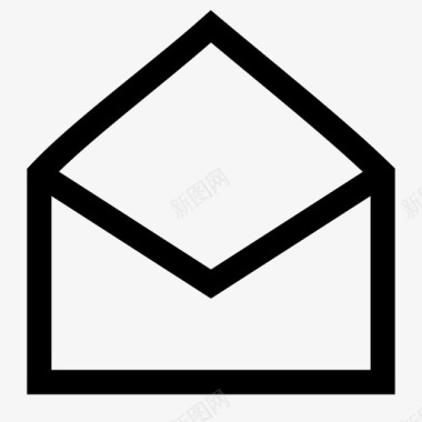 邮件阅读电子邮件收件箱图标图标