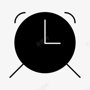 闹钟截止日期时间图标图标