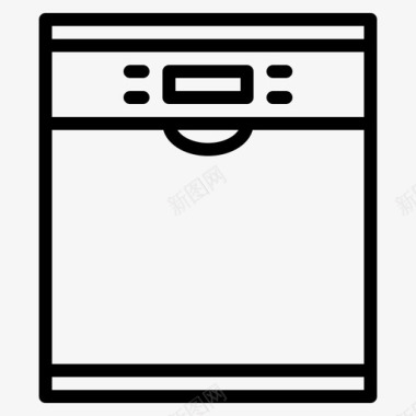 洗碗机家电家用图标图标