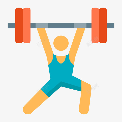 weightliftingsvg_新图网 https://ixintu.com weightlifting