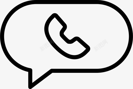 短信通话评论对话图标svg_新图网 https://ixintu.com 对话 电话 短信薄 短信通话 评论 通话