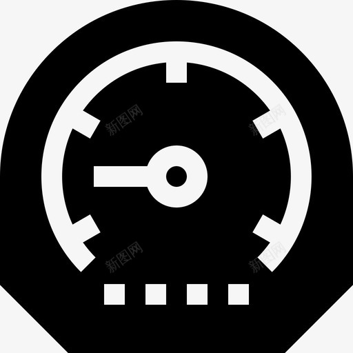 速度表速度表时间8已填充图标svg_新图网 https://ixintu.com 填充 度表 时间 速度