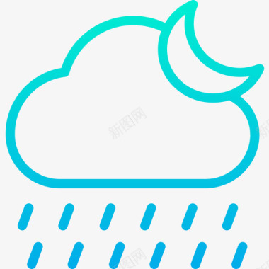 雨天气192坡度图标图标