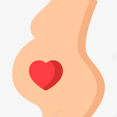 怀孕幸福12平淡图标图标