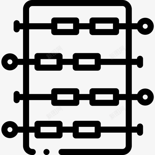 Foosball3号拱廊直线型图标svg_新图网 https://ixintu.com 3号拱廊 Foosball 直线型