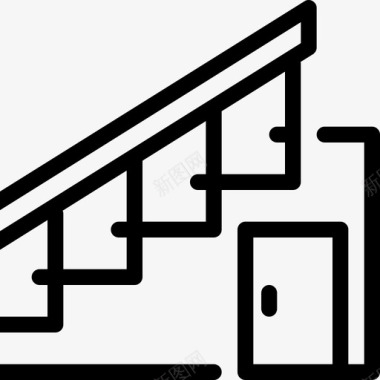 楼梯门室内图标图标
