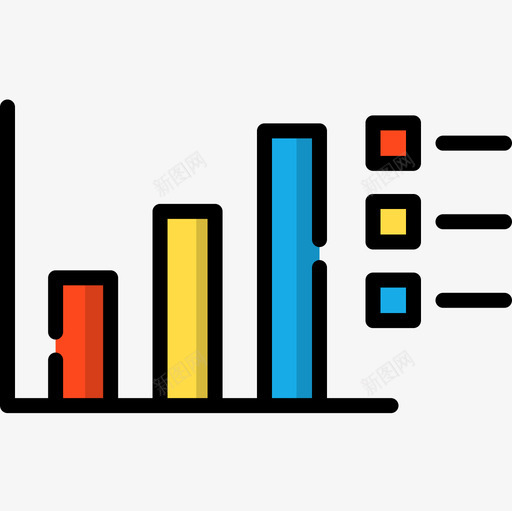 图表经济型46线性颜色图标svg_新图网 https://ixintu.com 图表 线性颜色 经济型46