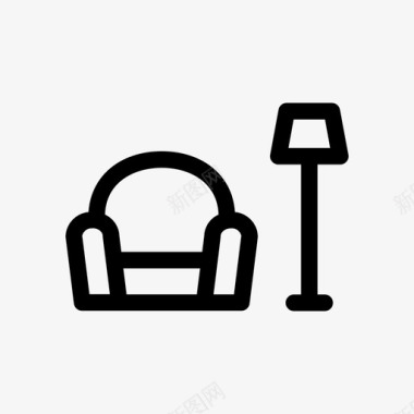 采购产品家庭用品椅子沙发图标图标