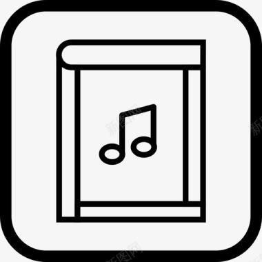 书籍电子书音乐书图标图标