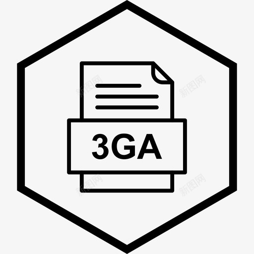 3ga文件文件文件类型格式图标svg_新图网 https://ixintu.com 3ga 41种 文件 格式 类型
