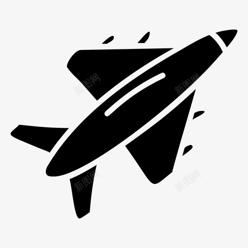 发射导弹火箭航天器图标svg_新图网 https://ixintu.com 发射 启动 图标 字形 宇宙飞船 导弹 火箭 电子商务 航天器
