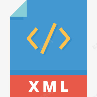 Xml文件和文件夹15平面图标图标