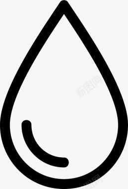 水滴血水图标图标