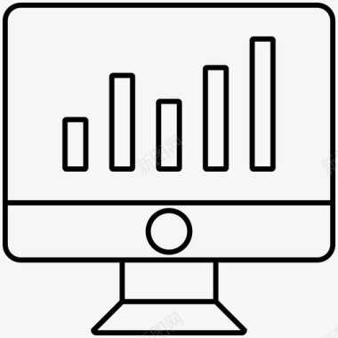 图表分析lcd图标图标