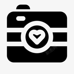 爱的旅程摄影相机的爱摄影照片图标高清图片