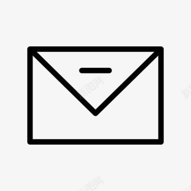 电子邮件卡片信封图标图标