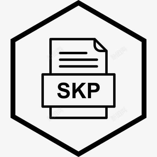 skp文件文件文件类型格式图标svg_新图网 https://ixintu.com 41种 skp 文件 格式 类型