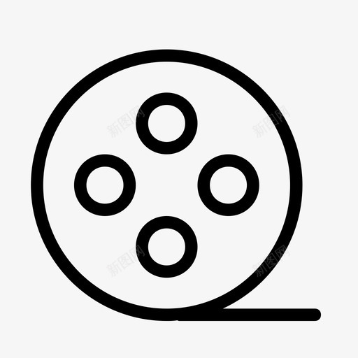 icon_电影放映室svg_新图网 https://ixintu.com icon_电影放映室