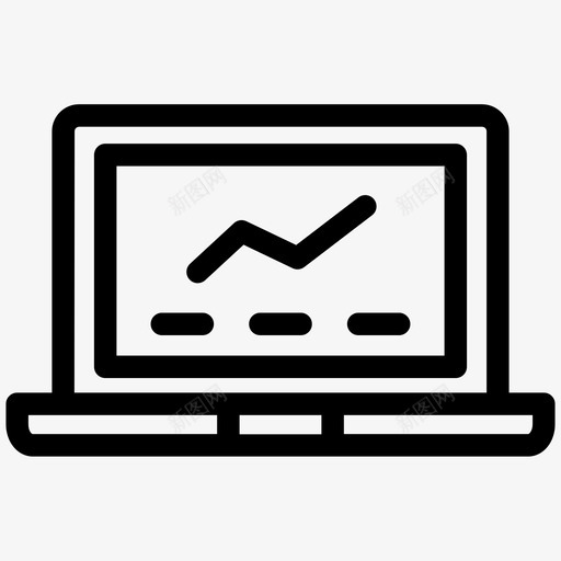 分析笔记本电脑购买图标svg_新图网 https://ixintu.com 交易 分析 流量 笔记本电脑 购买 购物和电子商务 销售