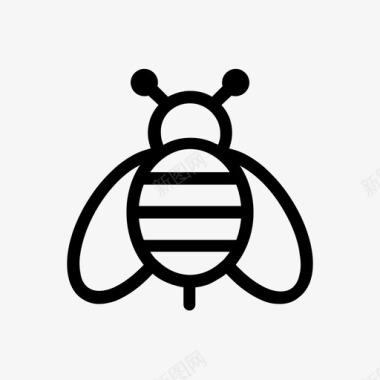 蜜蜂蜂蜜大自然图标图标