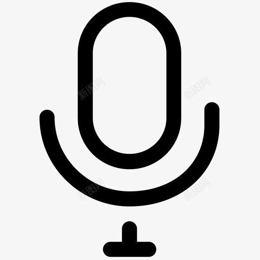 音频录音机麦克风图标svg_新图网 https://ixintu.com 关闭 图标 录音机 电影 音频 麦克风