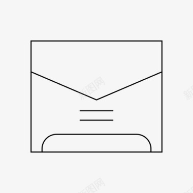 邮件信封时事通讯图标图标
