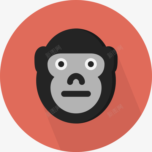 gorillasvg_新图网 https://ixintu.com gorilla