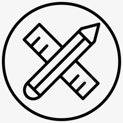 构形图标尺构形工具图标高清图片
