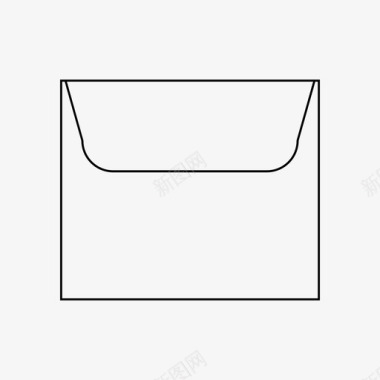 邮件信封时事通讯图标图标
