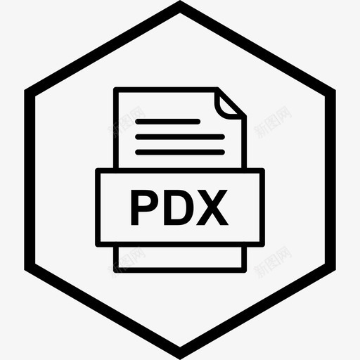 pdx文件文件文件类型格式图标svg_新图网 https://ixintu.com 41种 pdx 文件 格式 类型