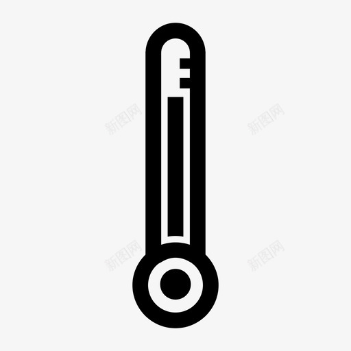 温度计摄氏度湿度图标svg_新图网 https://ixintu.com 摄氏度 测量仪器 温度 温度计 湿度