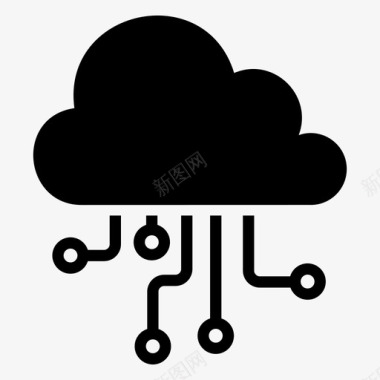 云服务器数据库主机图标图标