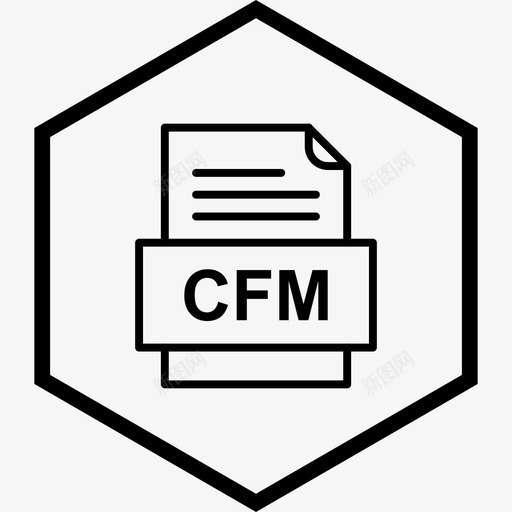 cfm文件文件文件类型格式图标svg_新图网 https://ixintu.com 41种文件格式 cfm文件文件 文件类型 格式