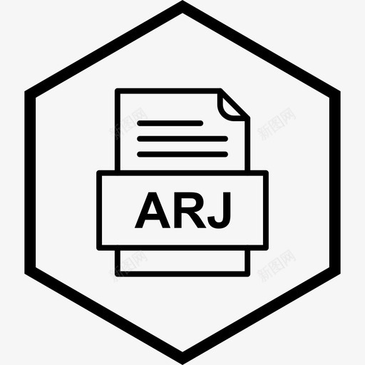 arj文件文件文件类型格式图标svg_新图网 https://ixintu.com 41种文件格式 arj文件文件 文件类型 格式