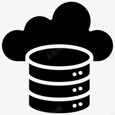 云数据库存储数据中心数据存储图标图标