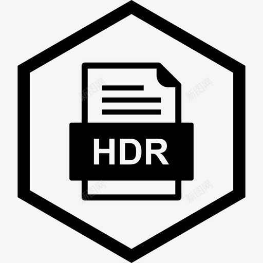 hdr文件文件文件类型格式图标svg_新图网 https://ixintu.com 41种 hdr 文件 格式 类型