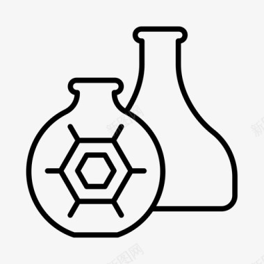 科学医疗医院图标图标