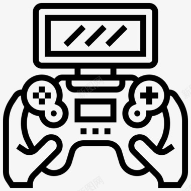 便携式游戏游戏板游戏图标图标