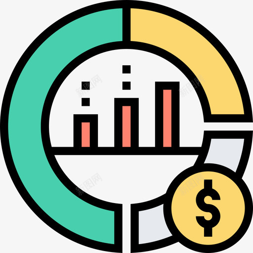 统计公司结构线颜色图标svg_新图网 https://ixintu.com 公司结构 线颜色 统计